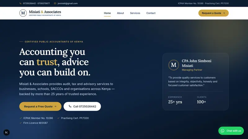 Misiati & Associates — home