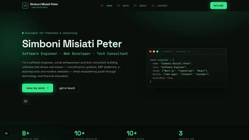 SMP Portfolio — home